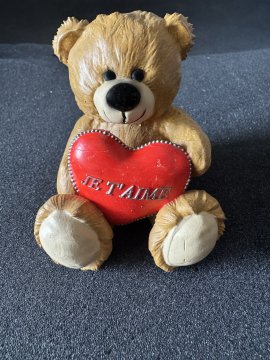 Ours en résine spécial St Valentin